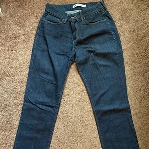Levi Perfect Waist Straight Leg Jeans